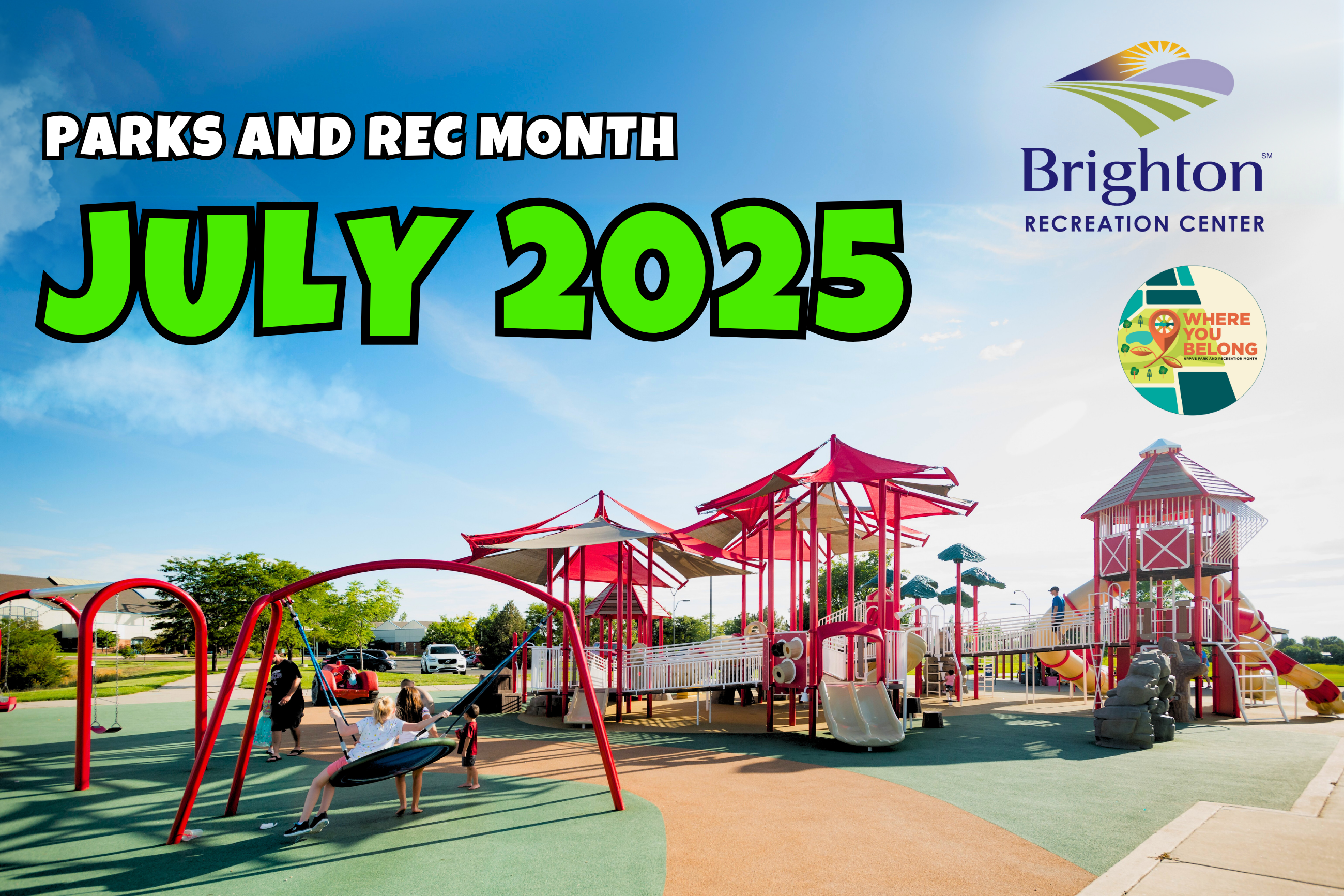 decorative image parks and rec month 