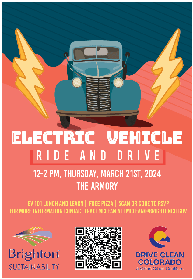 EV Ride and Drive Flyer PNG